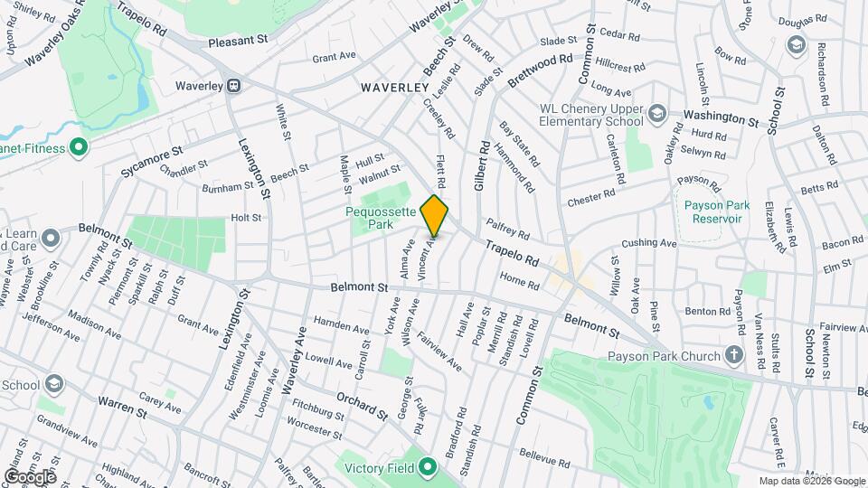 10 Vincent Ave Map and Location Details