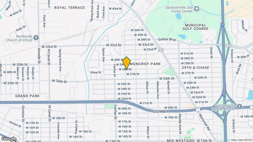 3723 Pearce St Map and Location Details