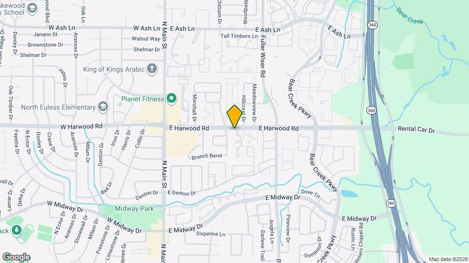 1015 Harwood Ct Map and Location Details