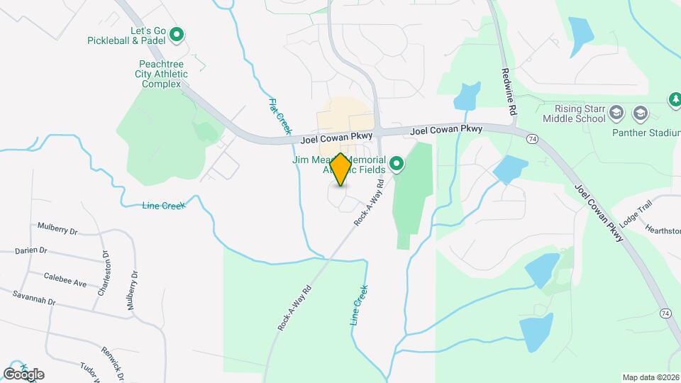 Somerby of Peachtree City Mapa y Detalles de la Ubicación