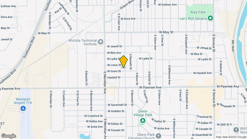 2204 W Grant St Mapa y Detalles de la Ubicación