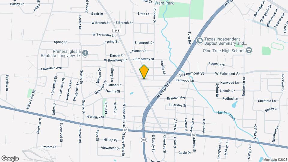 104 Kenwood Ln Map and Location Details