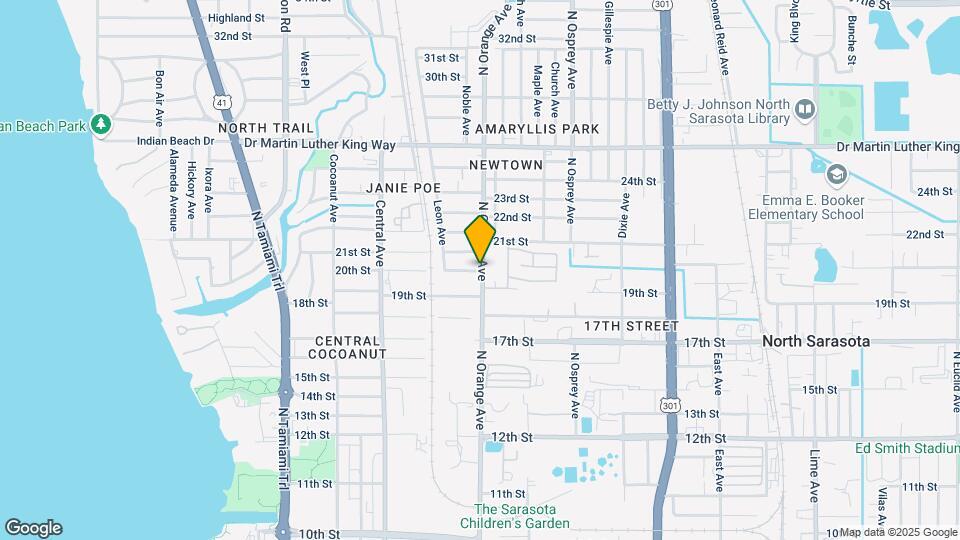 1587 20th St Map and Location Details