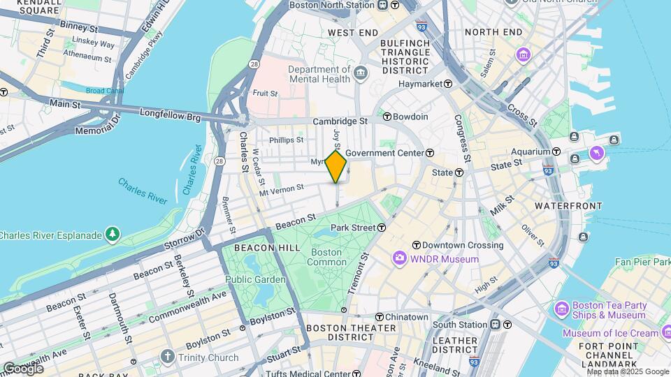 20 Mount Vernon St, Unit 601 Mapa y Detalles de la Ubicación