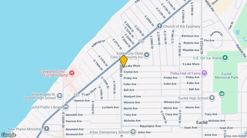 251 E 200th St Map and Location Details