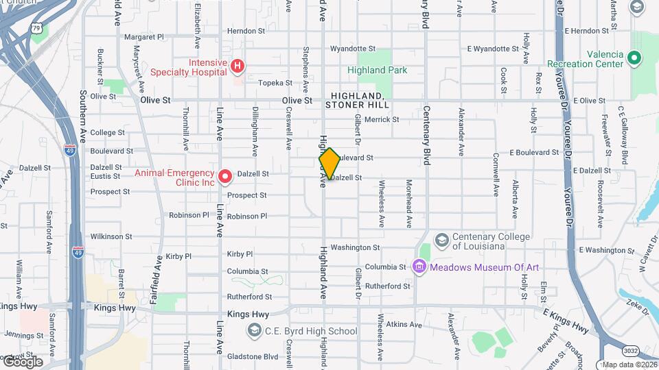 451 Dalzell St Map and Location Details