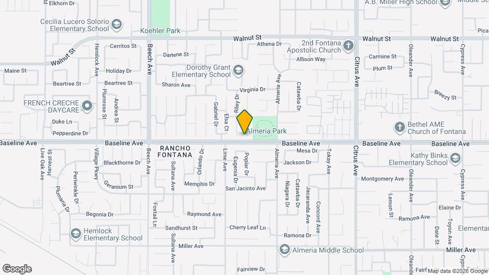 7284 Abigail Pl Map and Location Details