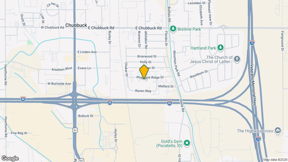 505 Pheasant Ridge Dr Mapa y Detalles de la Ubicación