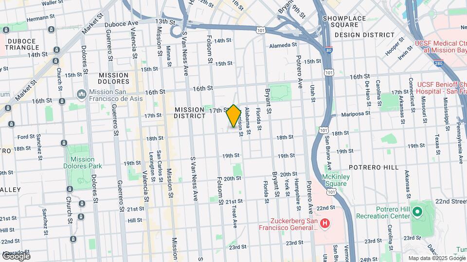 3118 18th St Map and Location Details