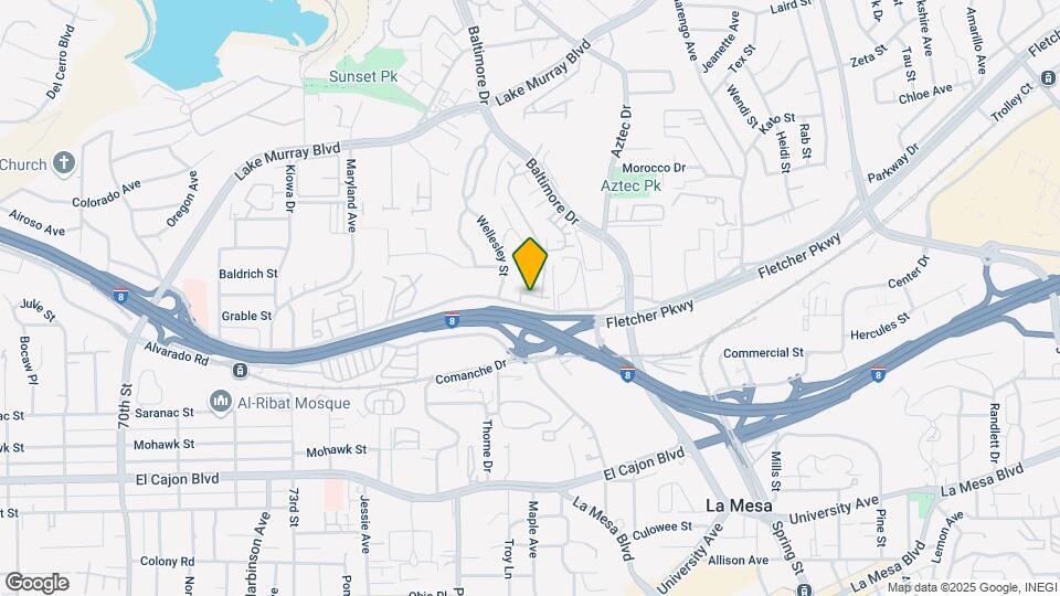 7700 Parkway Dr Map and Location Details