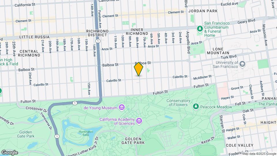 700 Cabrillo St Mapa y Detalles de la Ubicación