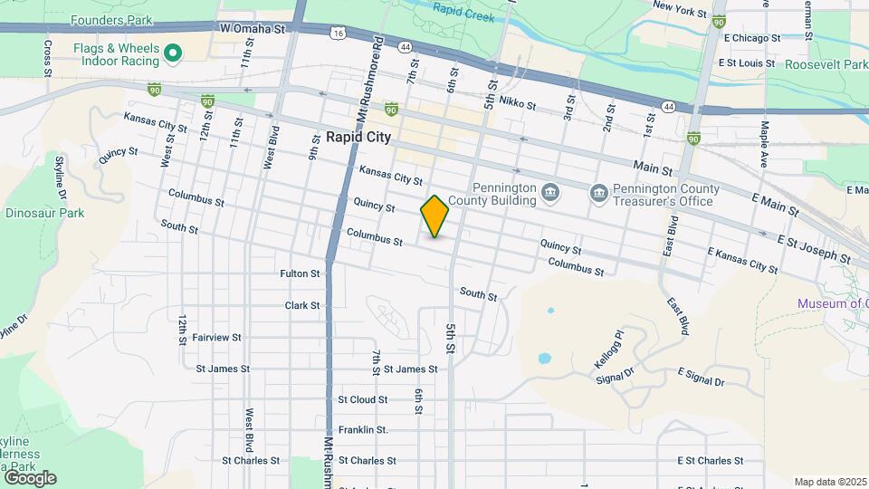 518 Columbus St Mapa y Detalles de la Ubicación