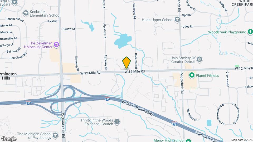 30078 W 12 Mile Rd Map and Location Details