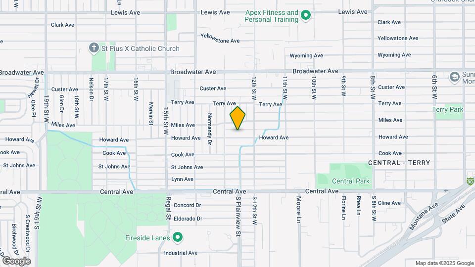 1227 Howard Ave Mapa y Detalles de la Ubicación