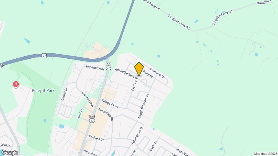 400 Platt Dr Map and Location Details