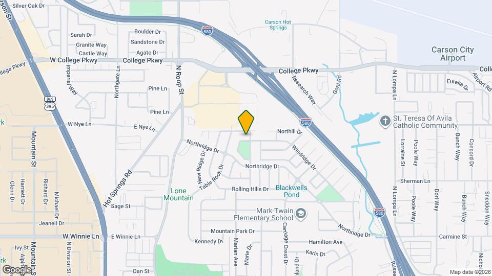 3024 Oxbow Dr Map and Location Details