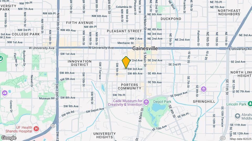 304 SW 3rd St Map and Location Details