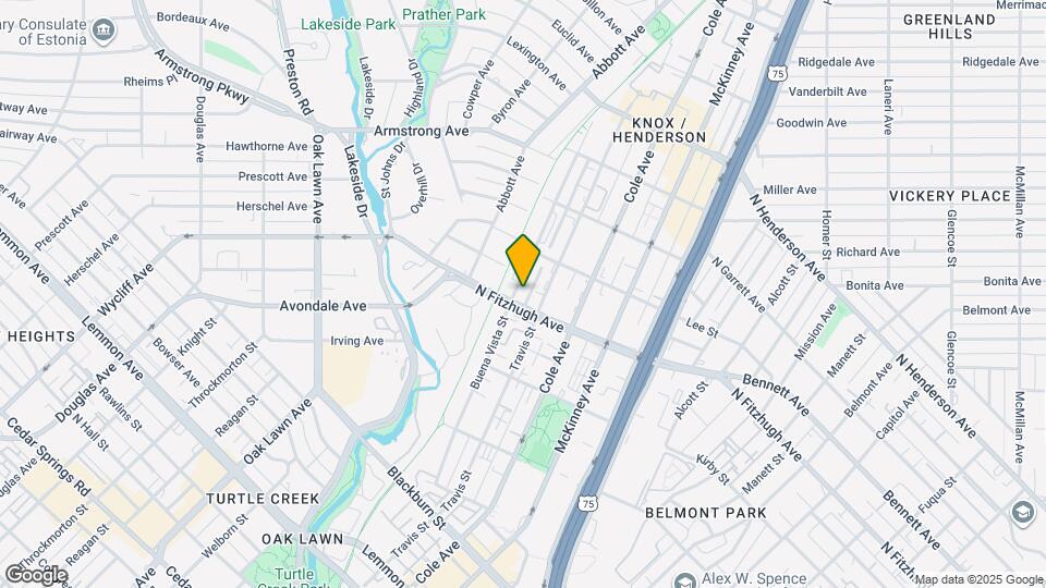 4206 Buena Vista St Map and Location Details