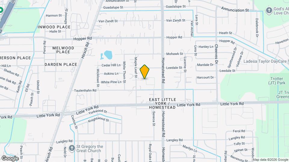 10931 Myrtle Oak St Map and Location Details