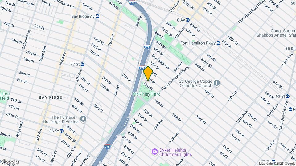 825-873 73rd St Map and Location Details