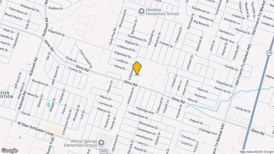 3701 Dustin Ct Map and Location Details