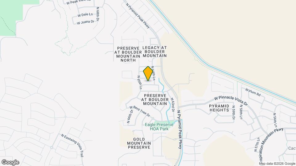 6510 W Yellow Bird Ln Map and Location Details