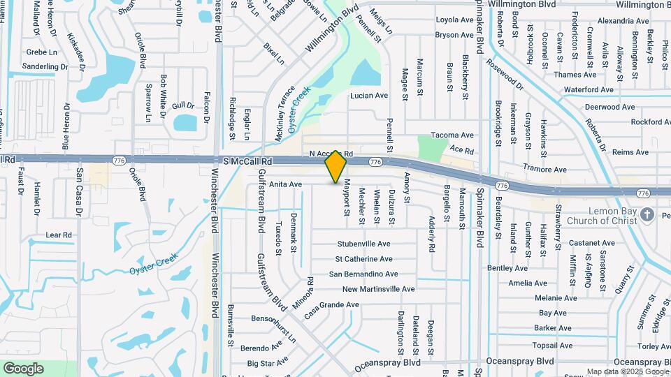 9337 Anita Ave-Unit -A Mapa y Detalles de la Ubicación