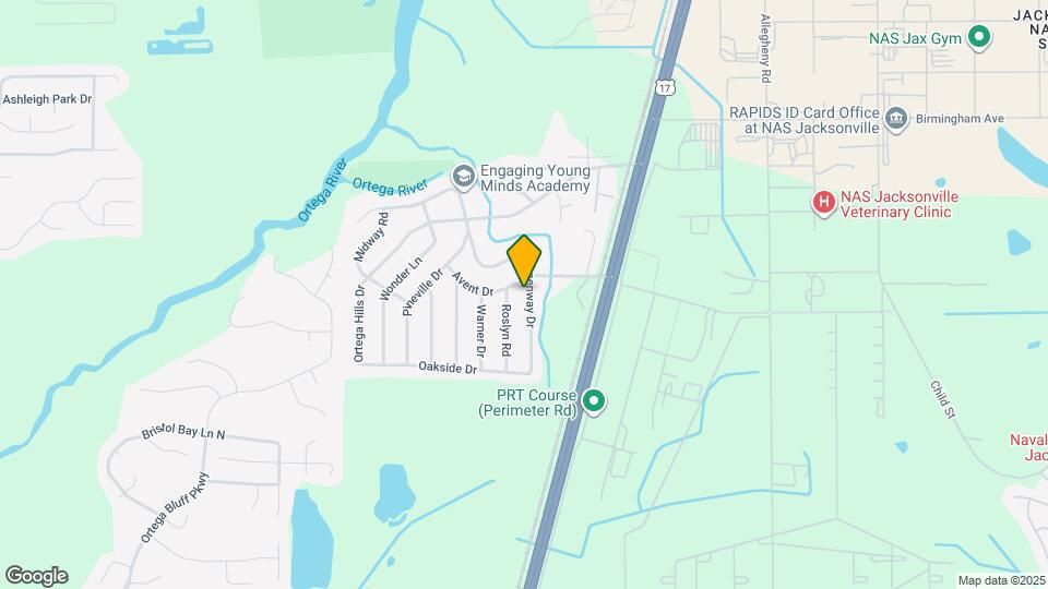 7440 Greenway Dr Map and Location Details