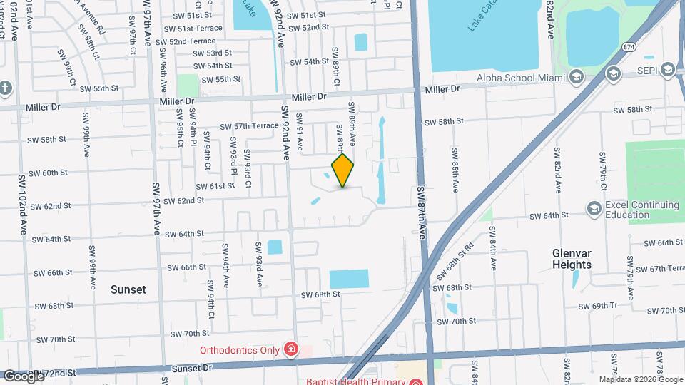 8898 SW 62nd Terrace Map and Location Details