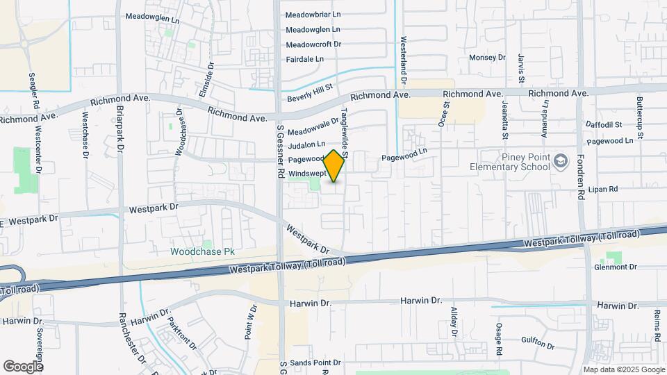 3756 Tanglewilde St Map and Location Details