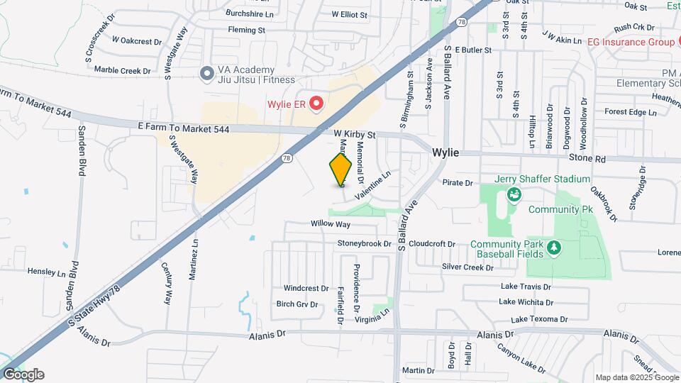 1010 Mardi Gras Ln Map and Location Details