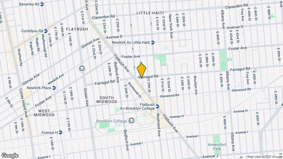 612 E 28th St Mapa y Detalles de la Ubicación
