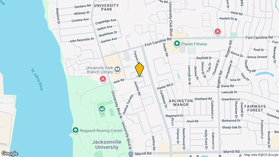 5804 Jack Rd Map and Location Details