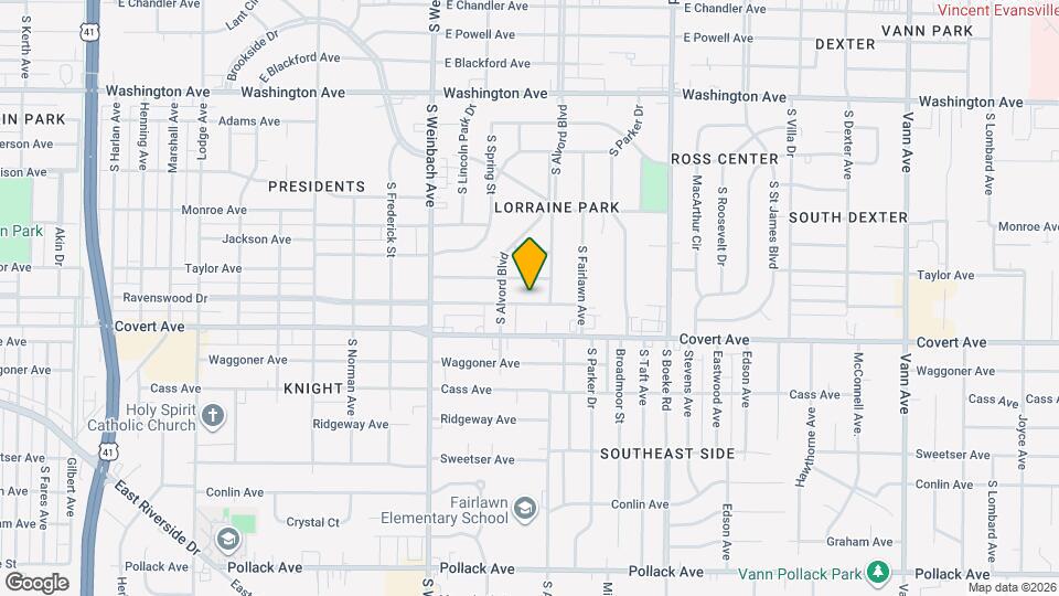 2122 Ravenswood Dr Map and Location Details