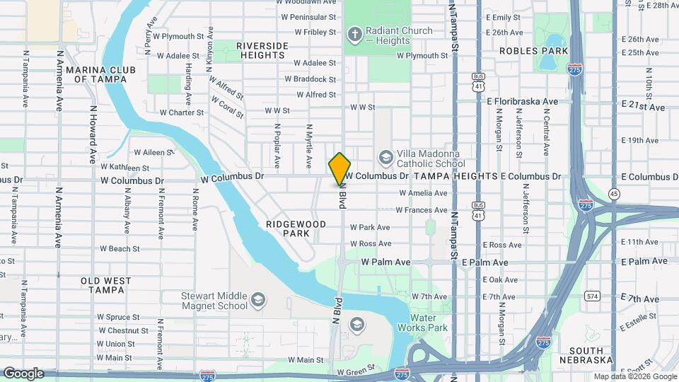 2502 N Blvd Mapa y Detalles de la Ubicación