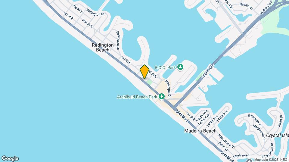 15403 Gulf Blvd Map and Location Details