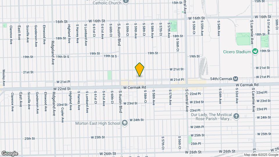 2121 S 59th Ave Map and Location Details