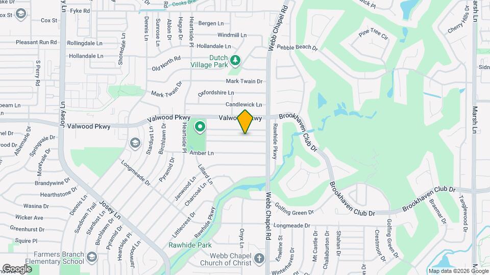 3029 Topaz Ln Map and Location Details