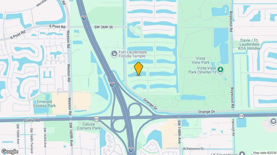 15253 SW 40th St Map and Location Details