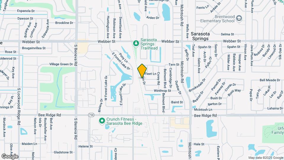 3400 Linden Dr Map and Location Details