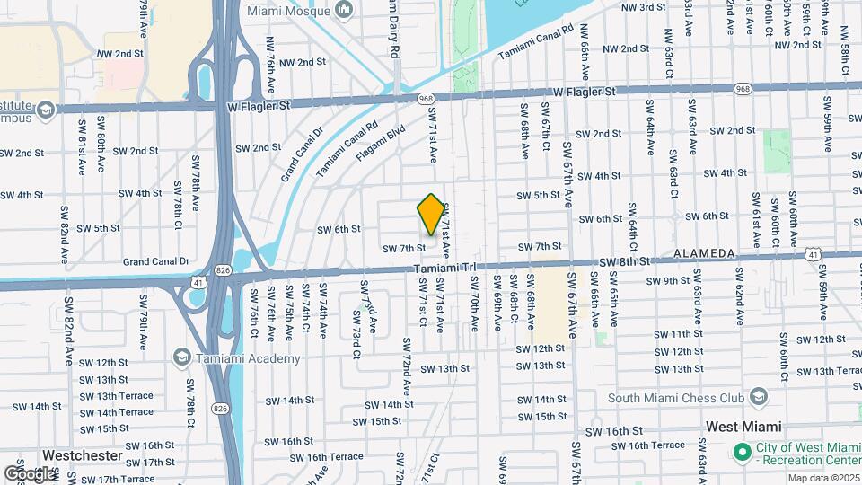 640 SW 71st Ct Map and Location Details