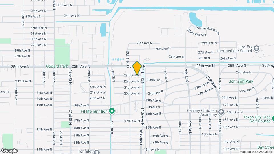 1413 23rd Ave N Map and Location Details