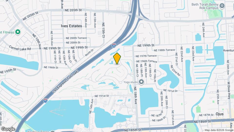 1651 NE 196th St Map and Location Details