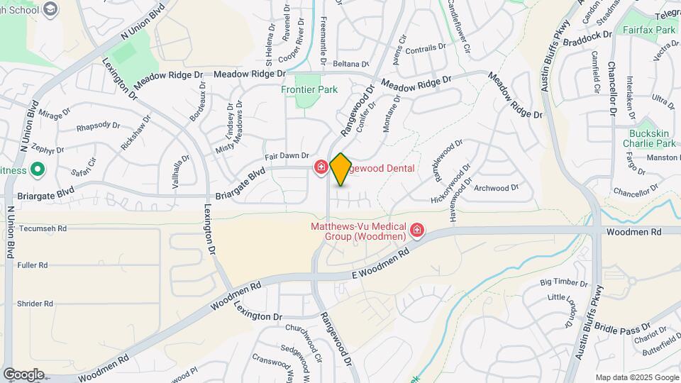 3818 Smoke Tree Dr Map and Location Details