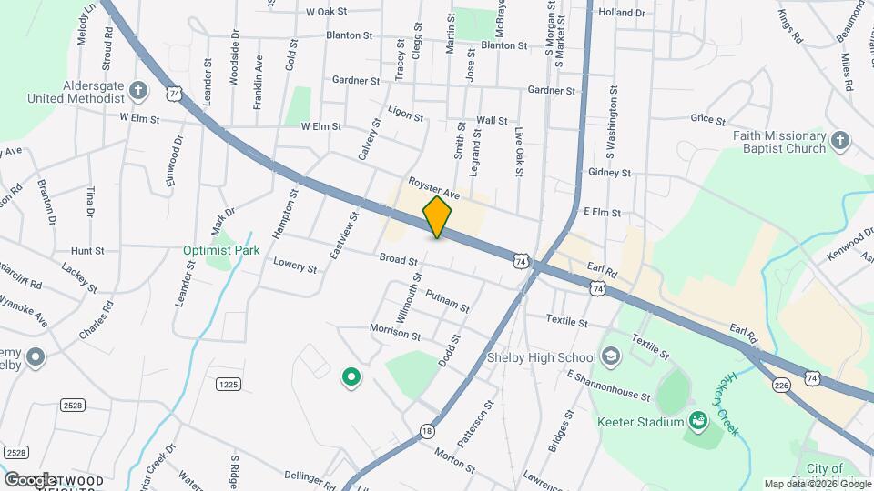 905 Wilmouth St Map and Location Details