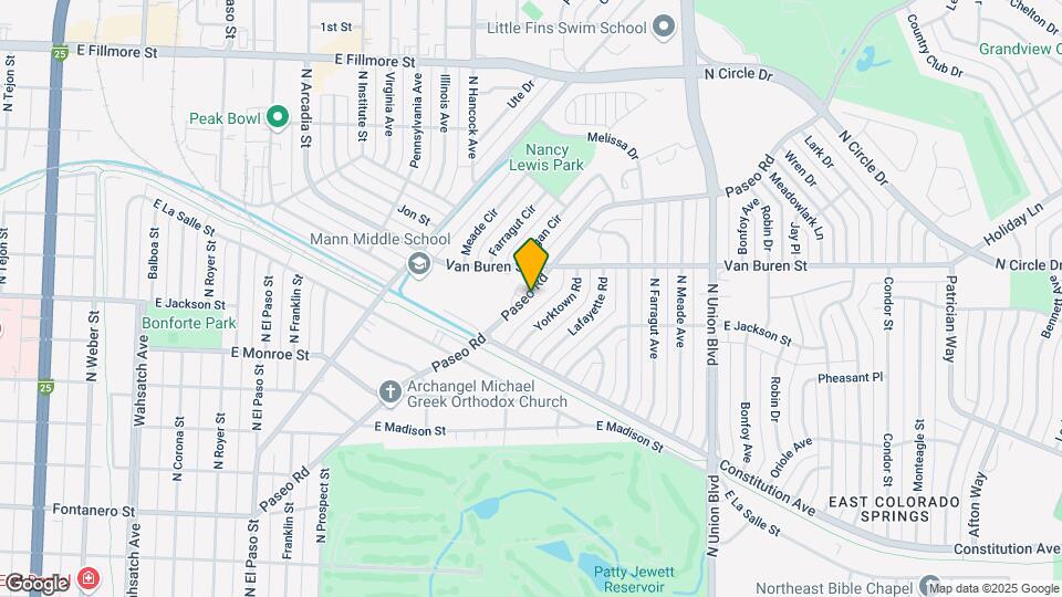 2459 Paseo Rd Map and Location Details