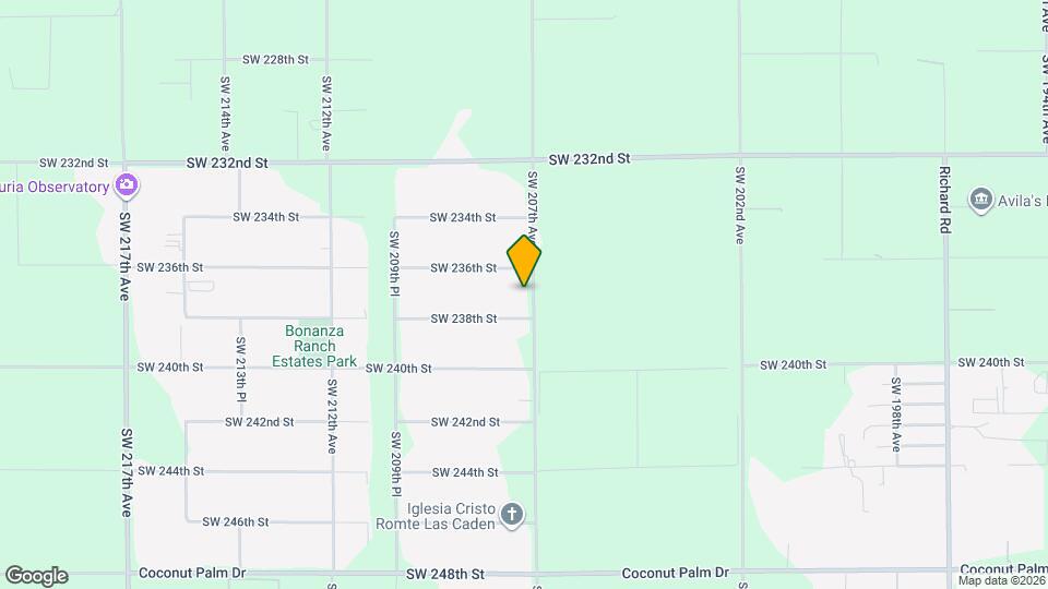 23700 SW 207th Ave Map and Location Details