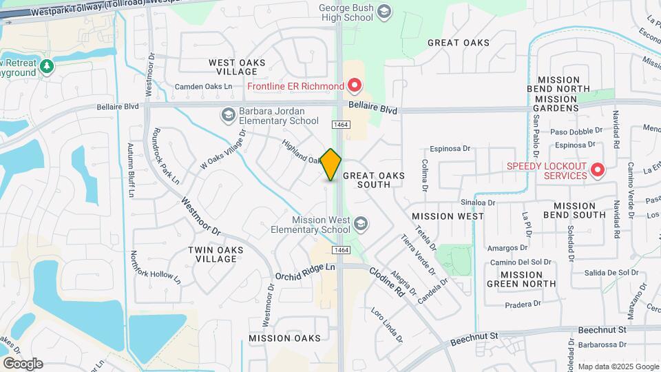 7407 Blossommist Ln Mapa y Detalles de la Ubicación
