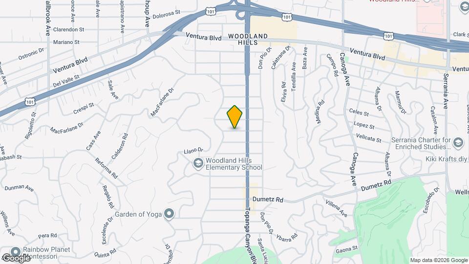 22054 Crespi St Map and Location Details