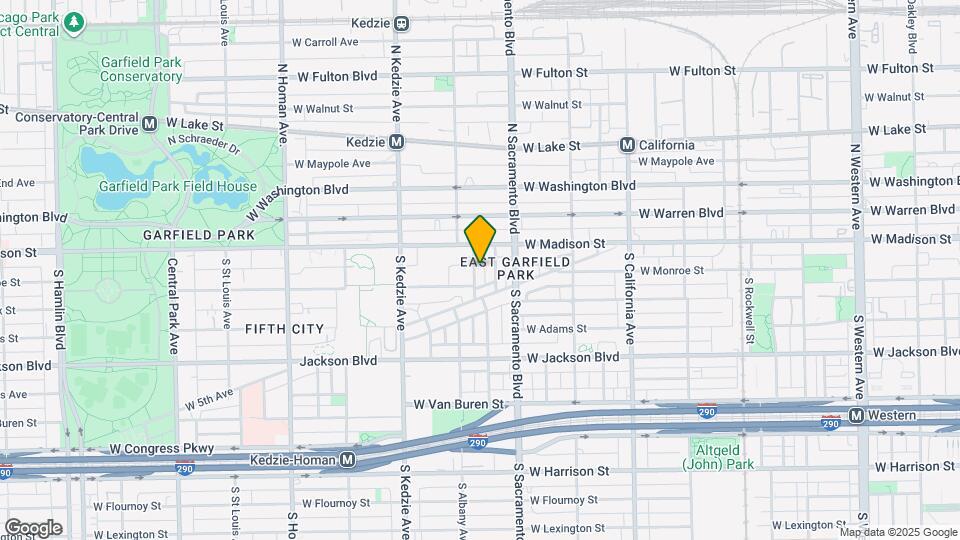 25 S Albany Ave Mapa y Detalles de la Ubicación